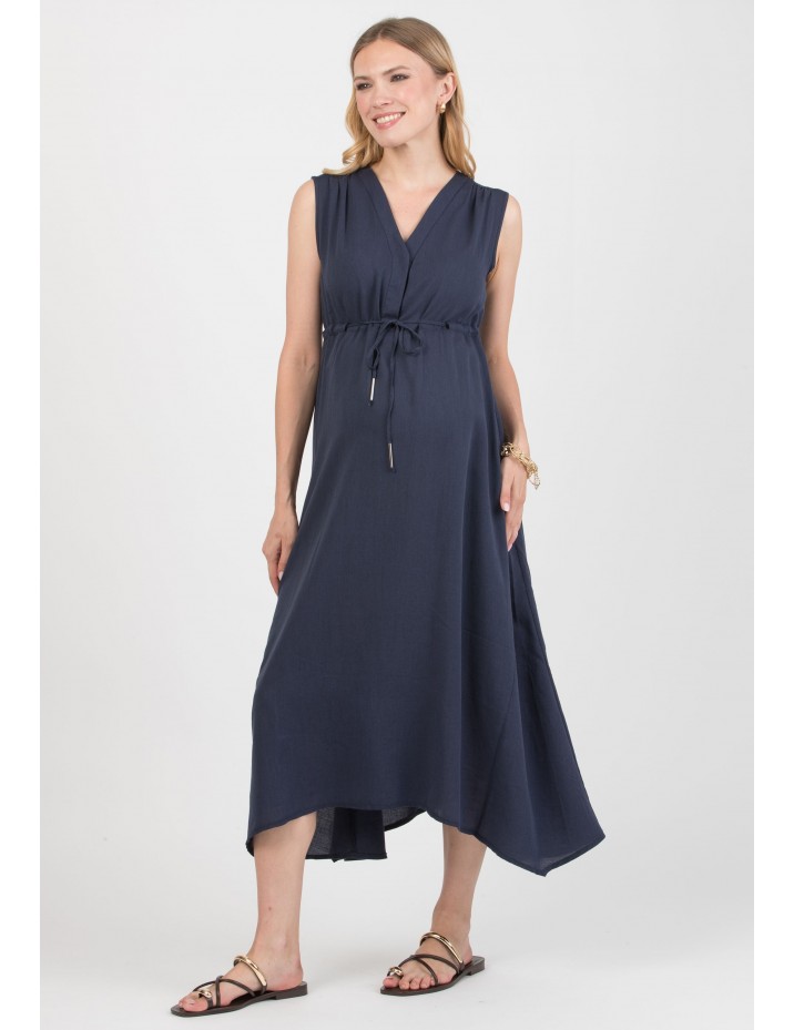 Vestido Midi Premamá y Lactancia Tencel