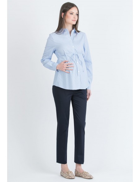 Pantalón Ejecutivo Premamá Azul