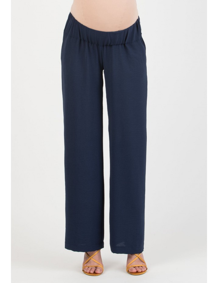 Pantalón Premamá Fluido Palazzo GB Azul