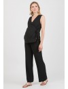 Pantalón Premamá Fluido Palazzo GB Negro