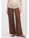 Pantalón Premamá GB Efecto Arrugado Marrón