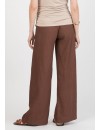 Pantalón Premamá GB Efecto Arrugado Marrón
