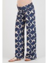 Pantalón Premamá Fluido Estampa Geom