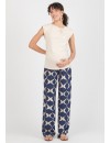 Pantalón Premamá Fluido Estampa Geom