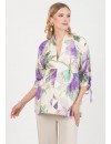 Blusa Premamá Kimono Lilas