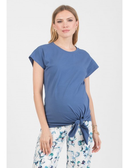 Camiseta Premamá Nudo Cadera Medit