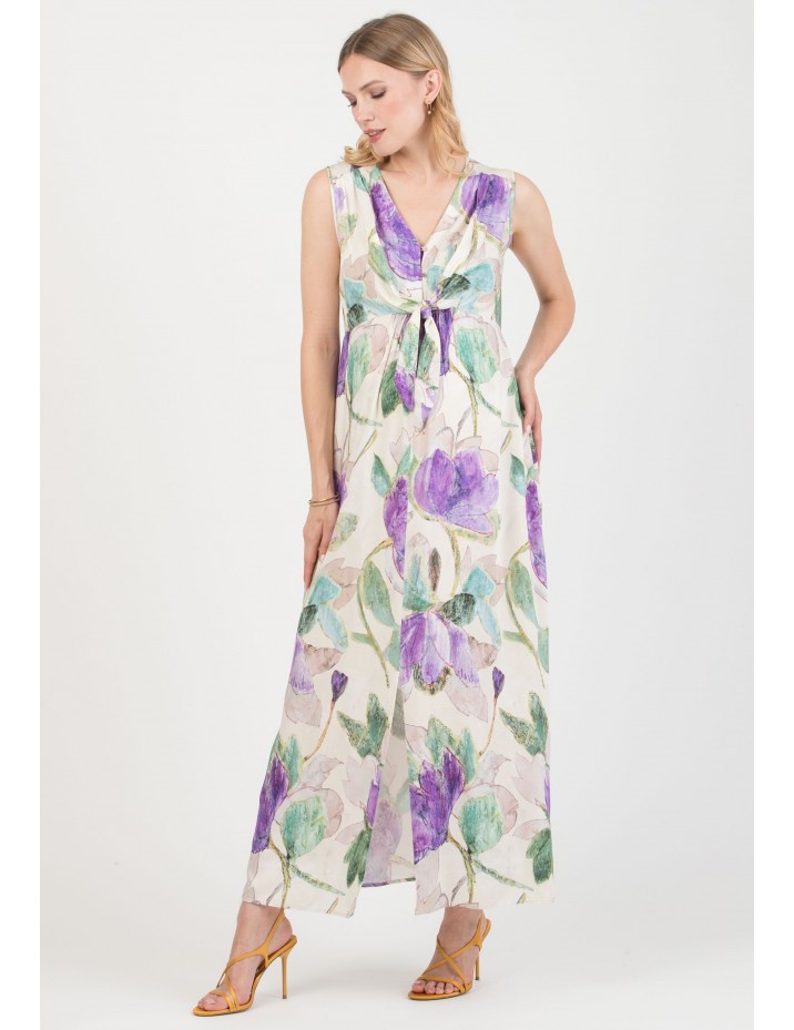 Vestido Premamá y Lactancia Largo Estampa