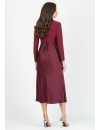 Vestido Midi Premamá y Lactancia Cinturón Detalle