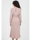 Vestido Midi Premamá Cuello Barca