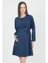 Vestido Premamá y Lactancia Anillas Azul