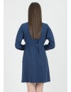 Vestido Premamá y Lactancia Anillas Azul