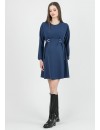 Vestido Premamá y Lactancia Anillas Azul
