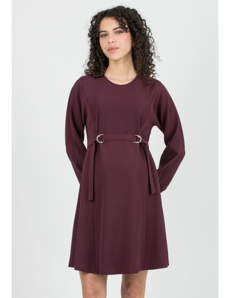 Vestido Premamá y Lactancia Anillas Grana