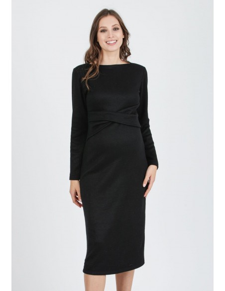 Vestido Midi Premamá Cruzado Ng