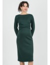 Vestido Midi Premamá Cruzado Verde