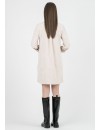 Vestido Premamá y Lactancia Camisero Micropana Crudo