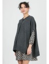 Vestido Premamá y Lactancia Estampa Gris