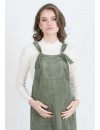Vestido Peto Premamá Pana Verde