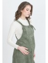 Vestido Peto Premamá Pana Verde