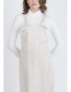 Vestido Peto Premamá Pana Crudo
