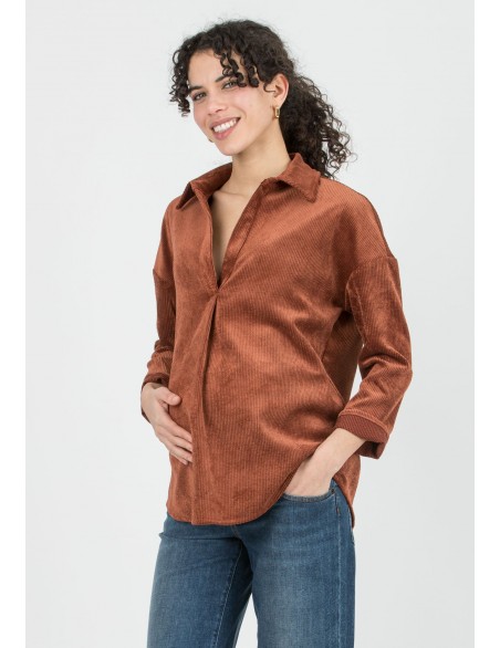 Camisa Premamá Pana Caldera Oversize