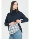 Jersey Premamá y Lactancia Combi Azul