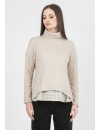 Jersey Premamá y Lactancia Combi Beige