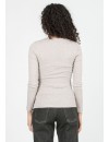 Jersey Premamá y Lactancia Canalé Cruz Beige