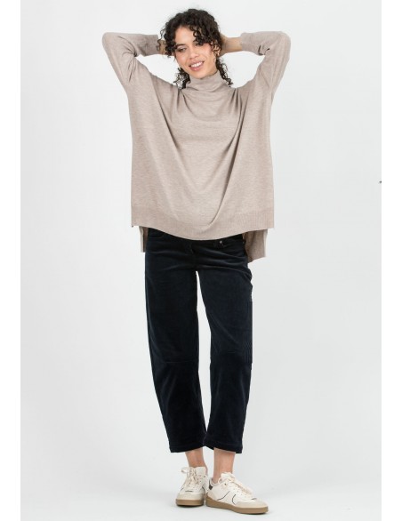 Jersey Premama Over con Botones Bg