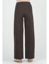 Pantalón Premamá Palazzo Rayas Marrón