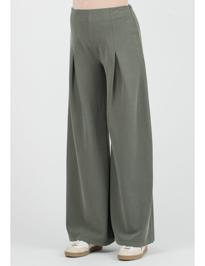 Pantalón Premamá Kaki Cupro Maxi Pinza