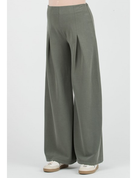 Pantalón Premamá Kaki Cupro Maxi Pinza