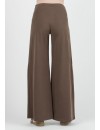 Pantalón Premamá Marrón Cupro Maxi Pinza