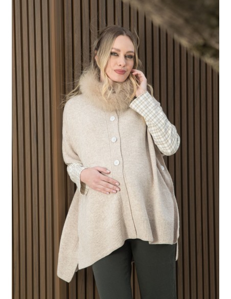 Capa Premamá y Lactancia con Cuello Bg