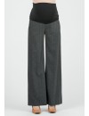 Pantalón Premamá Palazzo Gris Lurex