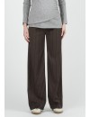 Pantalón Premamá Palazzo Marrón Raya