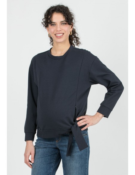Sudadera Premamá y Lactancia Anudada