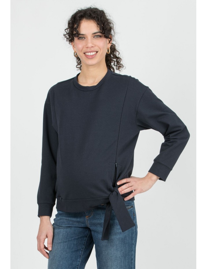 Sudadera Premamá y Lactancia Anudada