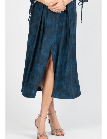 Vestido Premamá Kimono Est Azul