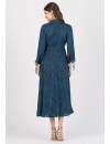 Vestido Premamá Kimono Est Azul