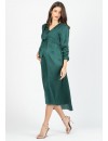 Vestido Premamá y Lactancia Lunar Verde