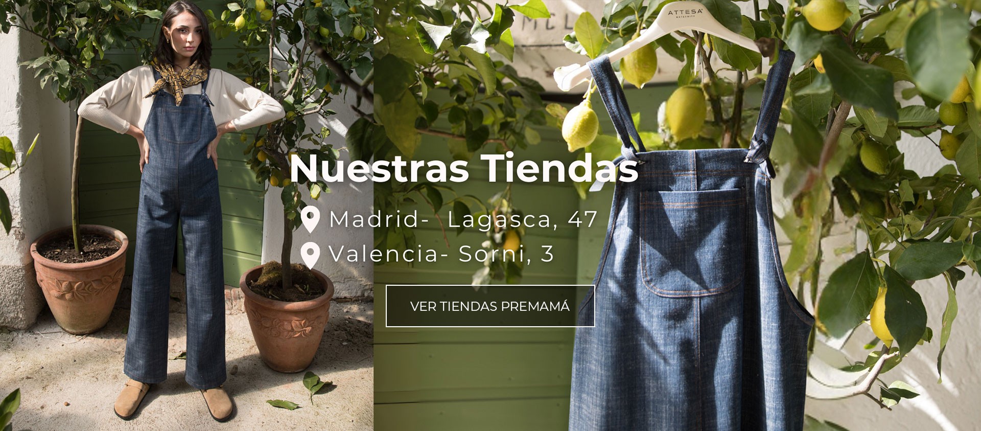 Tiendas Ropa Premamá Madrid y Valencia